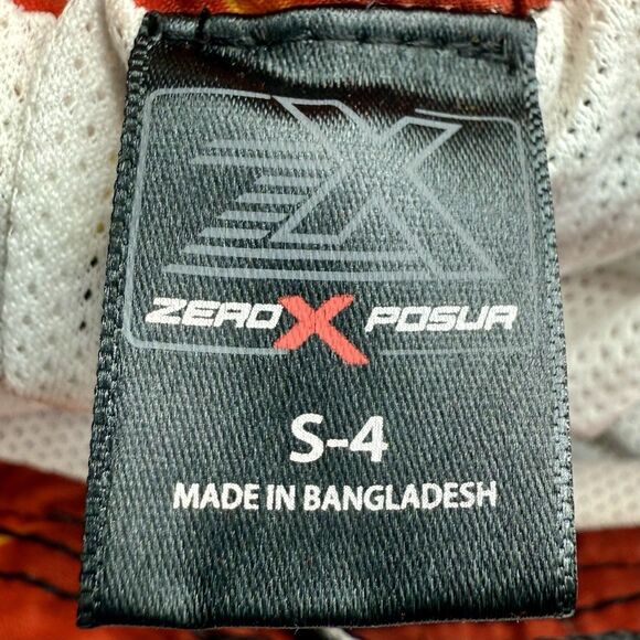 ZeroXposur Surf Board Short Bathing Suit Fire Boys Size 4 With Goggles NWT - Picture 4 of 5